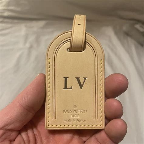 authentic louis vuitton luggage tag|louis vuitton luggage tag new.